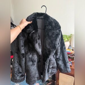 & Other Stories Black Faux Fur Coat
NEVER WORN